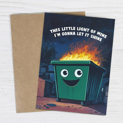 Greeting Card; This Little Light of Mine | Bad Betty Greeting Co.