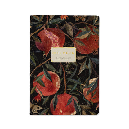 A5 Notebook; Pom on the Vine - BV by Bruno Visconti