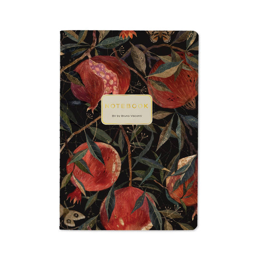 A5 Notebook; Pom on the Vine - BV by Bruno Visconti