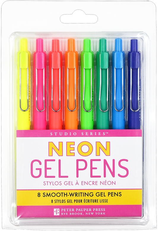 Neon Gel Pens; Studio Series
