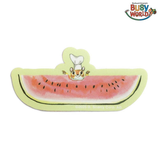Vinyl Sticker; Richard Scarry® Watermelon
