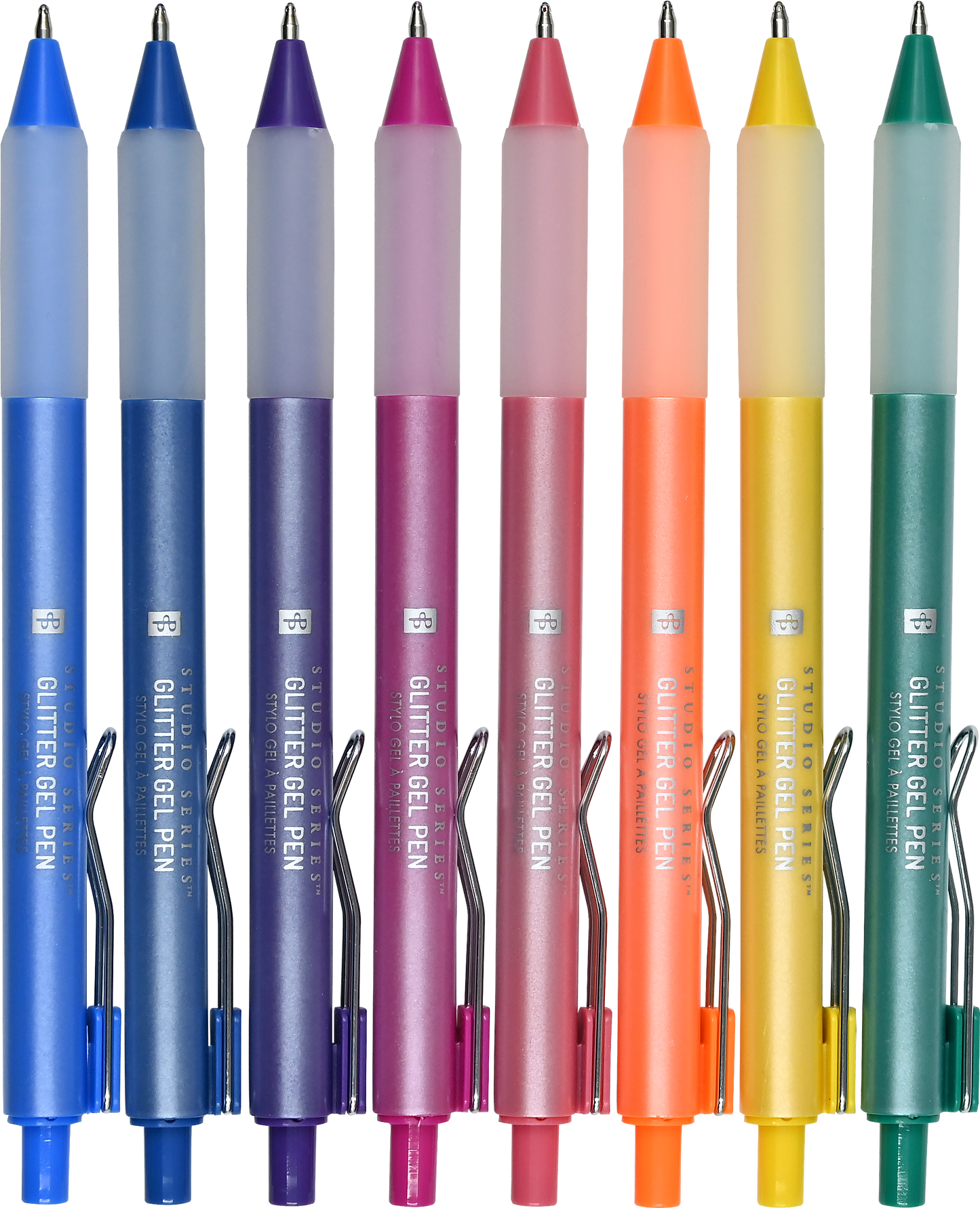 Glitter Gel Pens; Studio Series (Set of Eight)