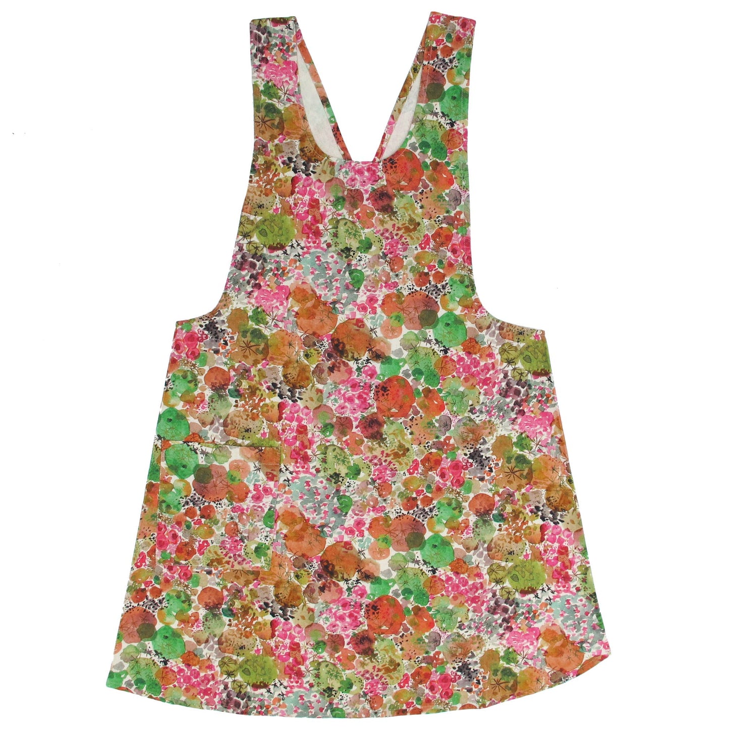 Pinafore Apron; Moss by BETSY OLMSTED