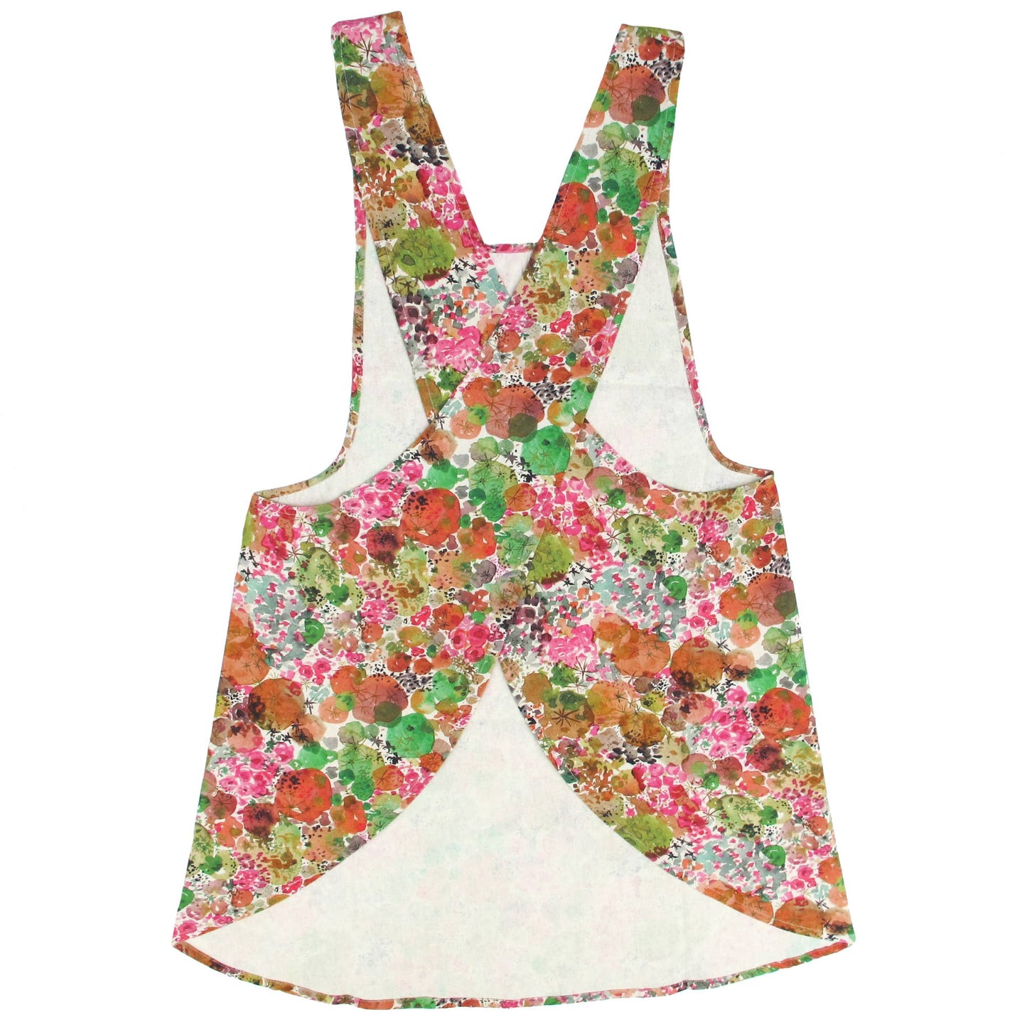 Pinafore Apron; Moss by BETSY OLMSTED