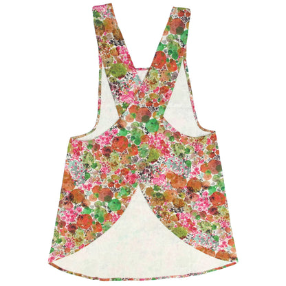 Pinafore Apron; Moss by BETSY OLMSTED