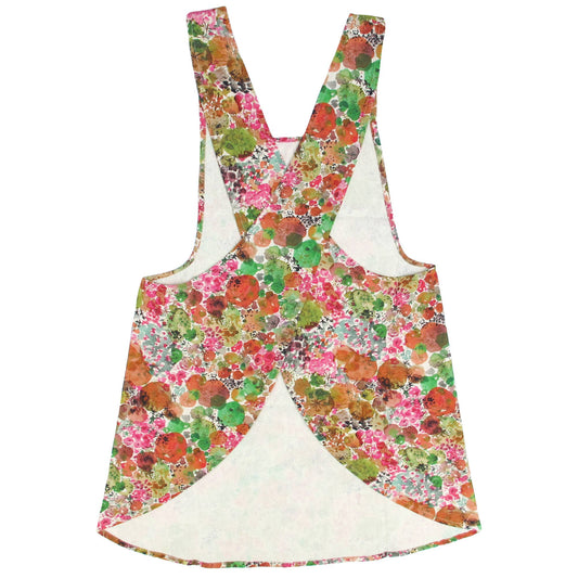 Pinafore Apron; Moss by BETSY OLMSTED
