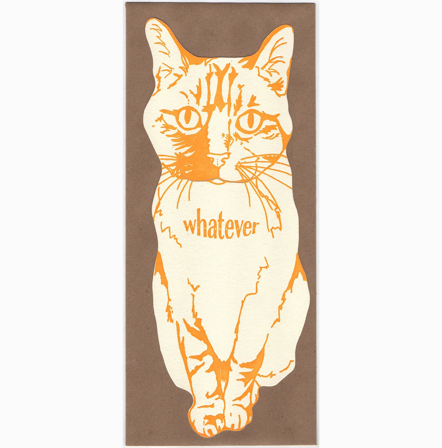 Gift Card Holder; Whatever Cat