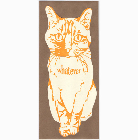 Gift Card Holder; Whatever Cat