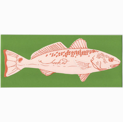 Gift Card Holder; Hooked Fish