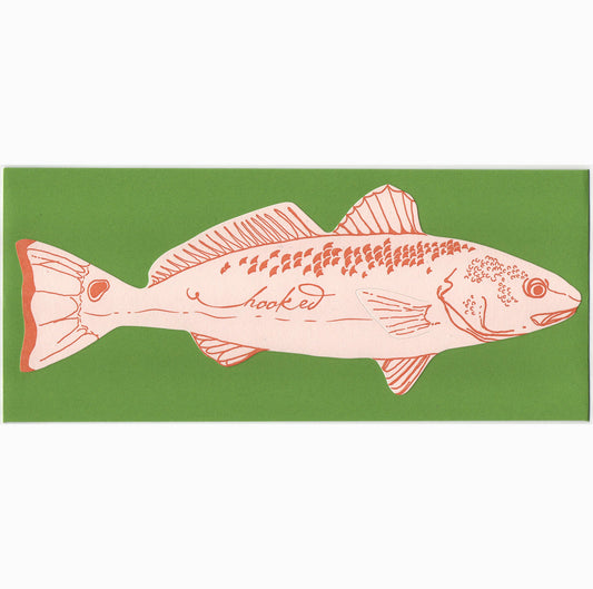 Gift Card Holder; Hooked Fish