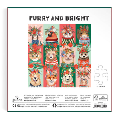 Jigsaw Puzzle; Furry And Bright (500 Piece)