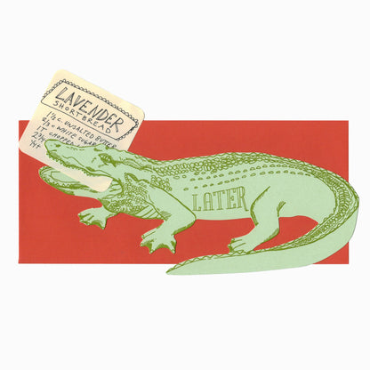 Gift Card Holder; Later Alligator