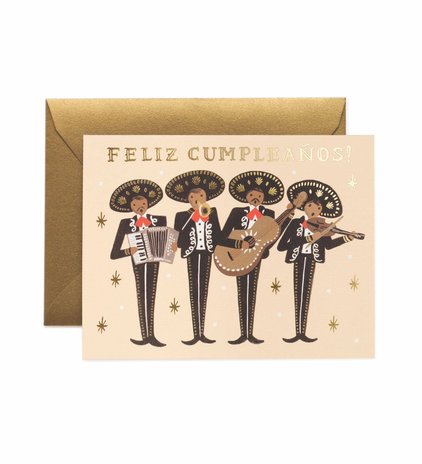 Rifle Paper Co. Birthday Card; Mariachi