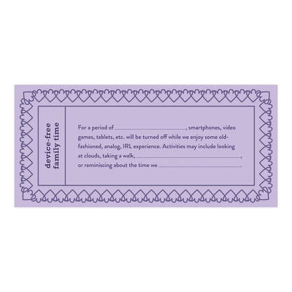 Fill in the Love® Mom Vouchers
