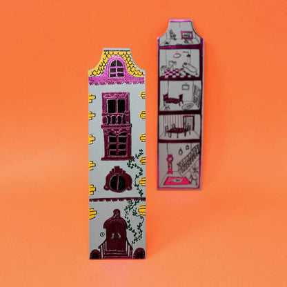 Leather Bookmark; Dolls House | Ark Colour Design