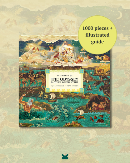 Jigsaw Puzzle; The World of the Odyssey & Other Greek Myths