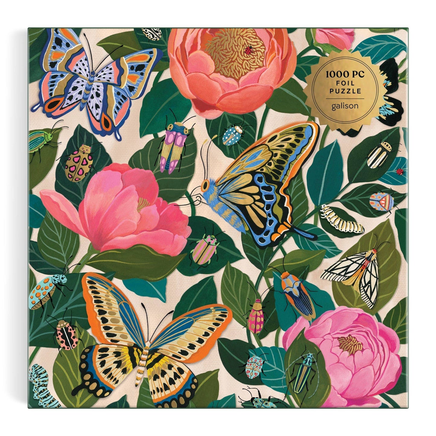 Jigsaw Puzzle; Between the Blooms 1000 Piece Foil Puzzle
