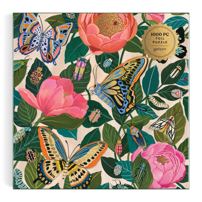 Jigsaw Puzzle; Between the Blooms 1000 Piece Foil Puzzle