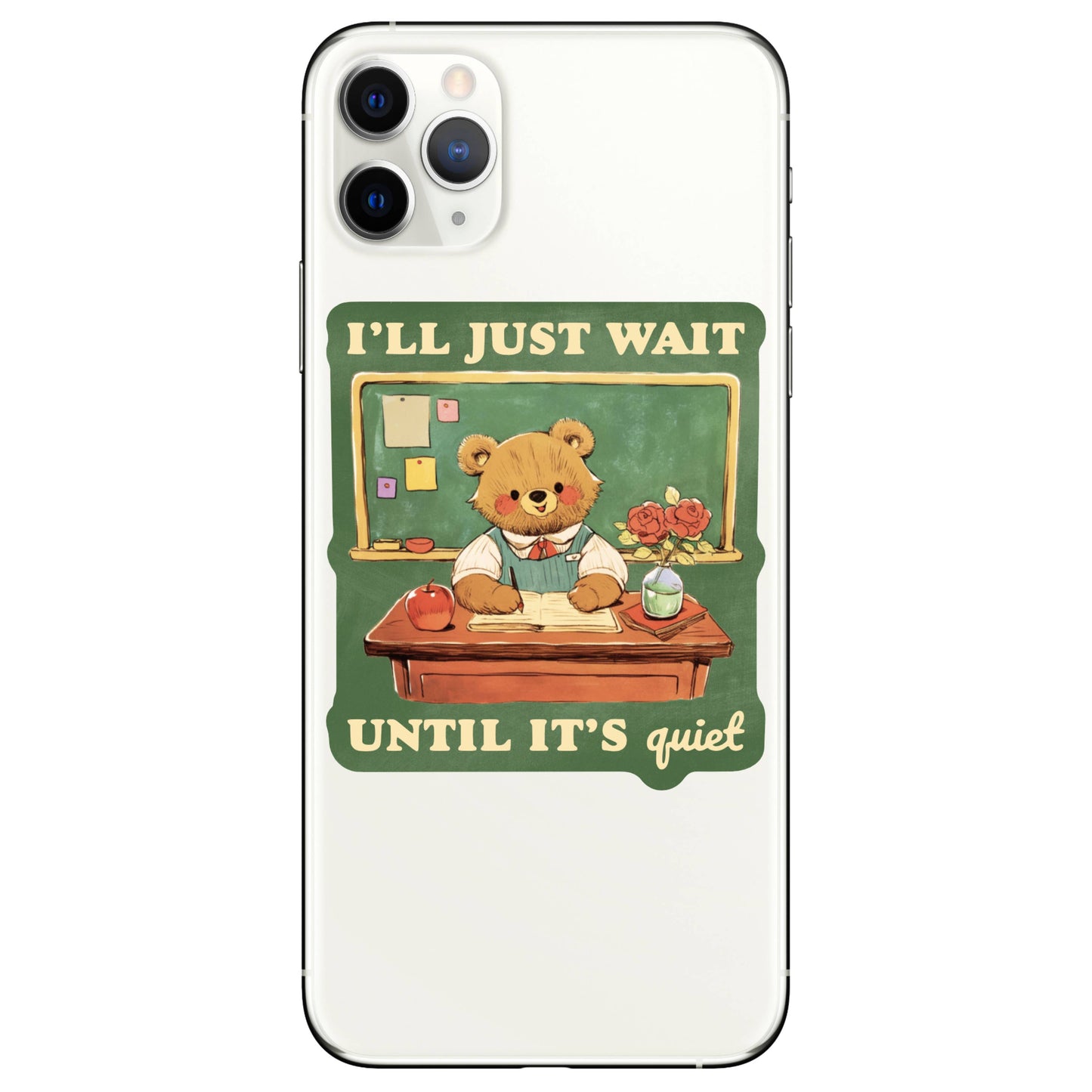 Vinyl Sticker; Teacher Education (Funny Humor High Quality)