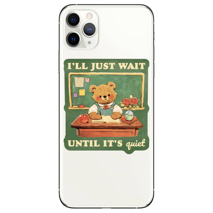 Vinyl Sticker; Teacher Education (Funny Humor High Quality)