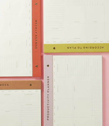 Weekly Postbound Notepad