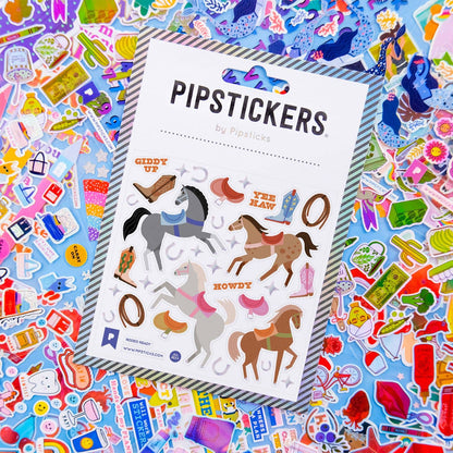 Pipsticks Sticker Sheet; Rodeo Ready