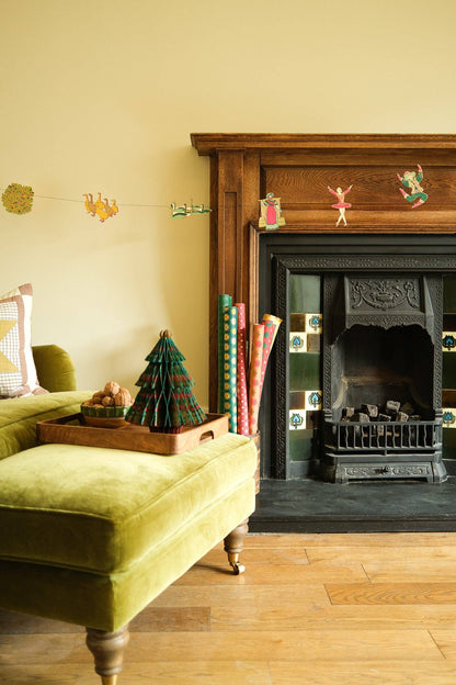 Sewn Garland; 12 Days of Christmas