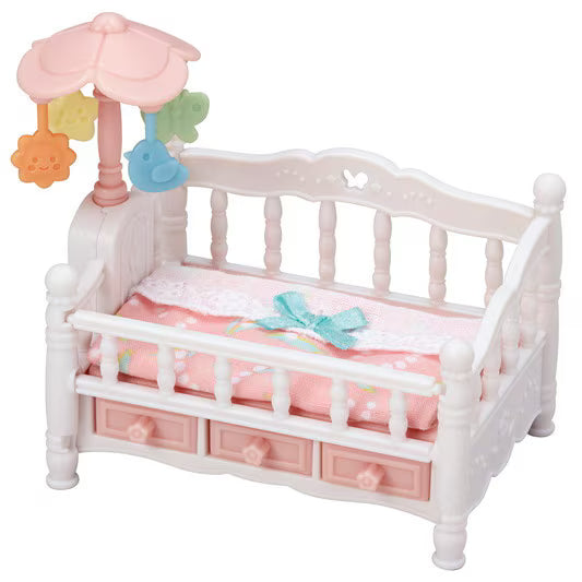 Calico Critter Crib with Mobile