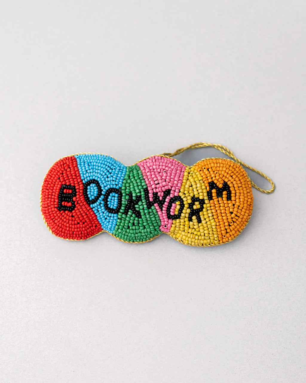 Beaded Ornament; Bookworm by Ban.do