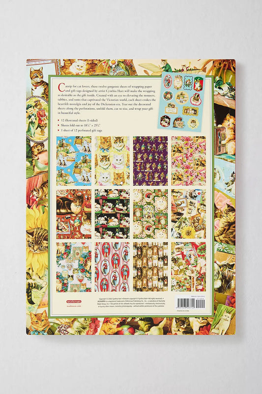 Cynthia Hart's Victoriana Cats Wrapping Papers & Tags