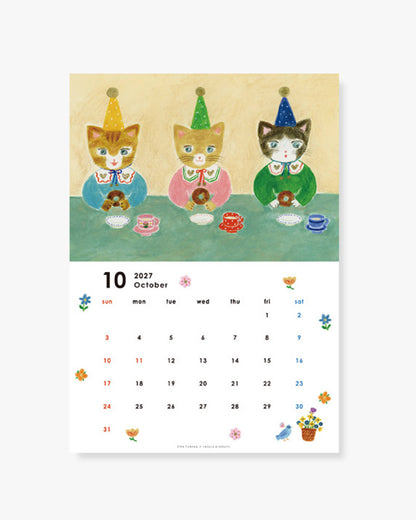 Wall Calendar; Aiko Fukawa 2027 | Her Winter Flowers