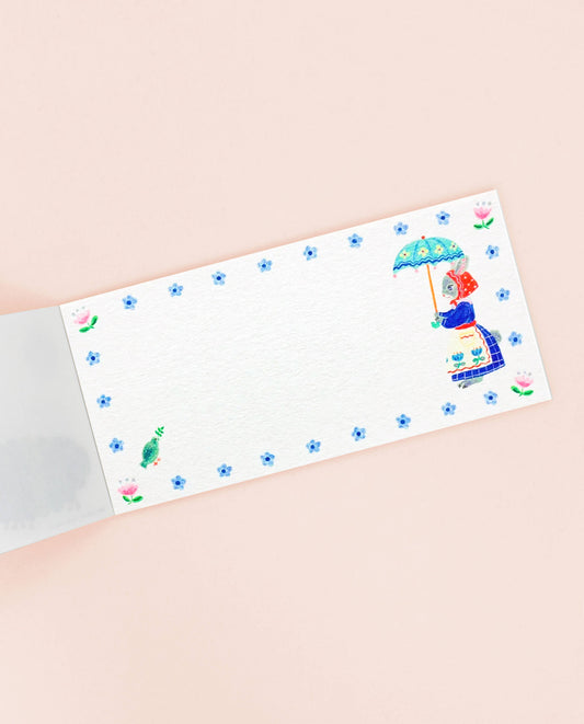 Writing Pad - Jardin by Aiko Fukawa