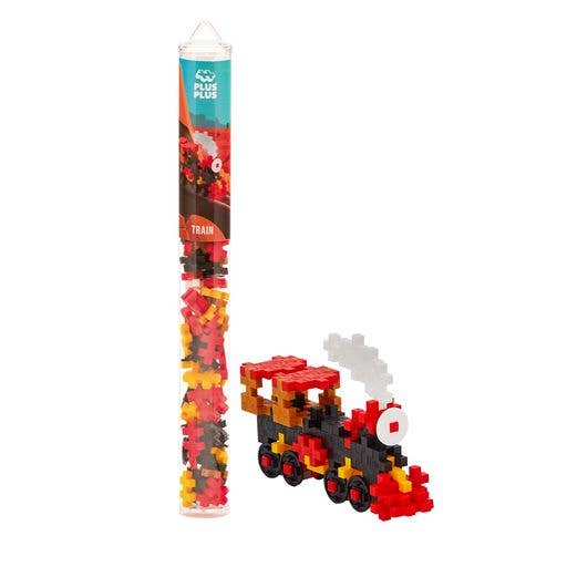 Interlocking Blocks; Train (With Travel Tube)