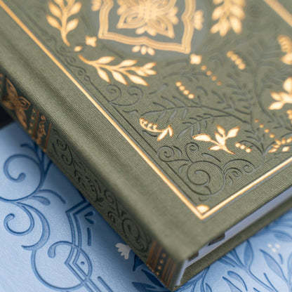 Notebook; Storybook in Vintage Olive B5 Dot Grid | Archer and Olive