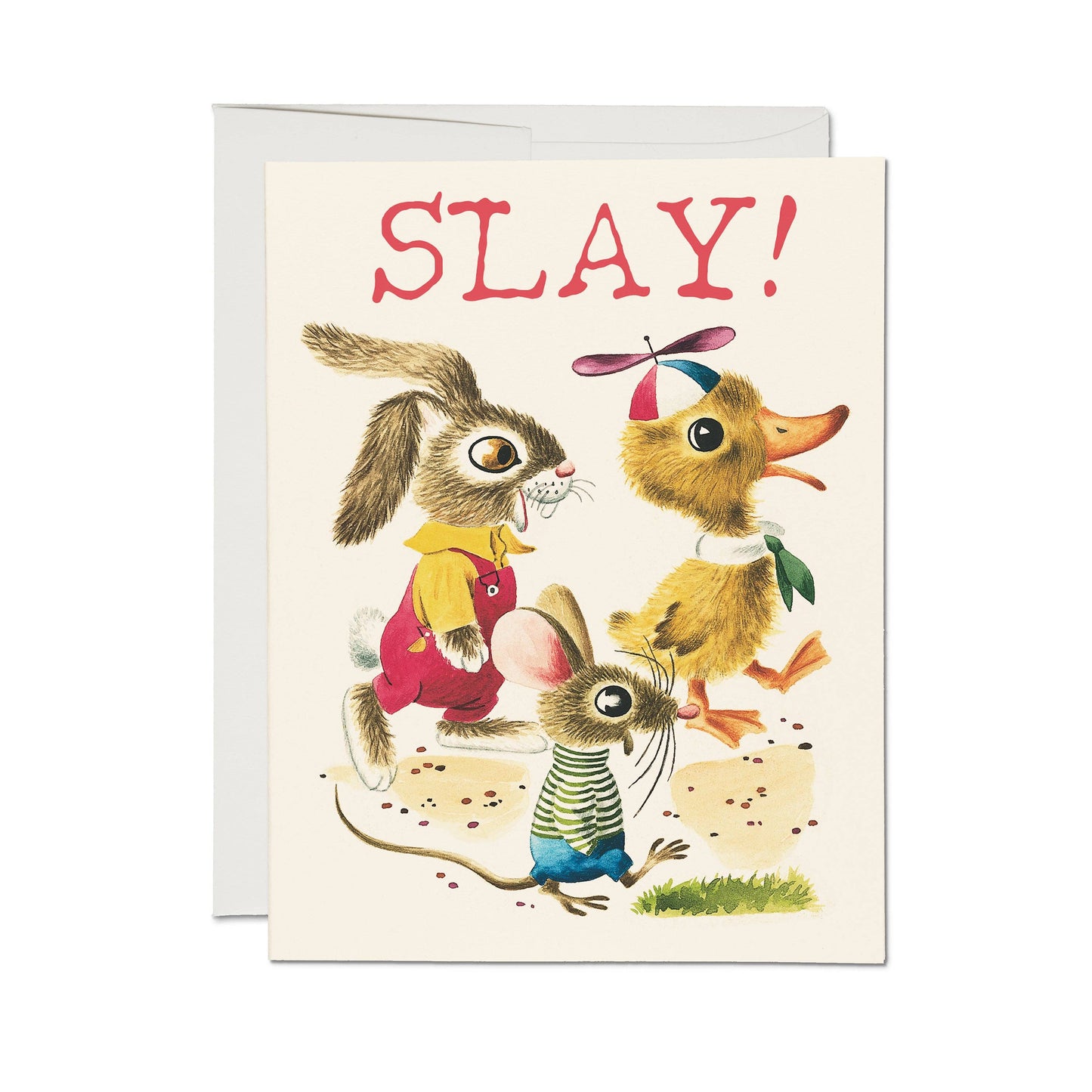 Greeting Card; Richard Scarry Slay Buddies