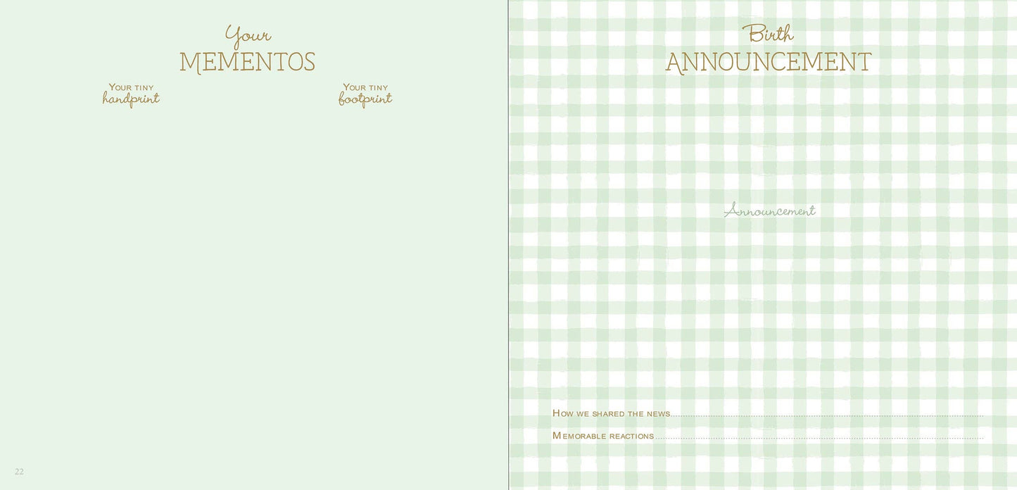 Winnie-the-Pooh Baby Book; The First Five Years