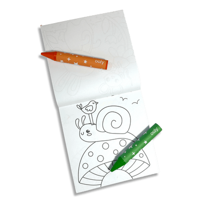 Carry-Along: Coloring Book Set - Garden Pals (10 PC Set)