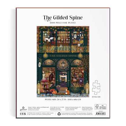 Jigsaw Puzzle; The Gilded Spine (1000 Piece Foil Puzzle)