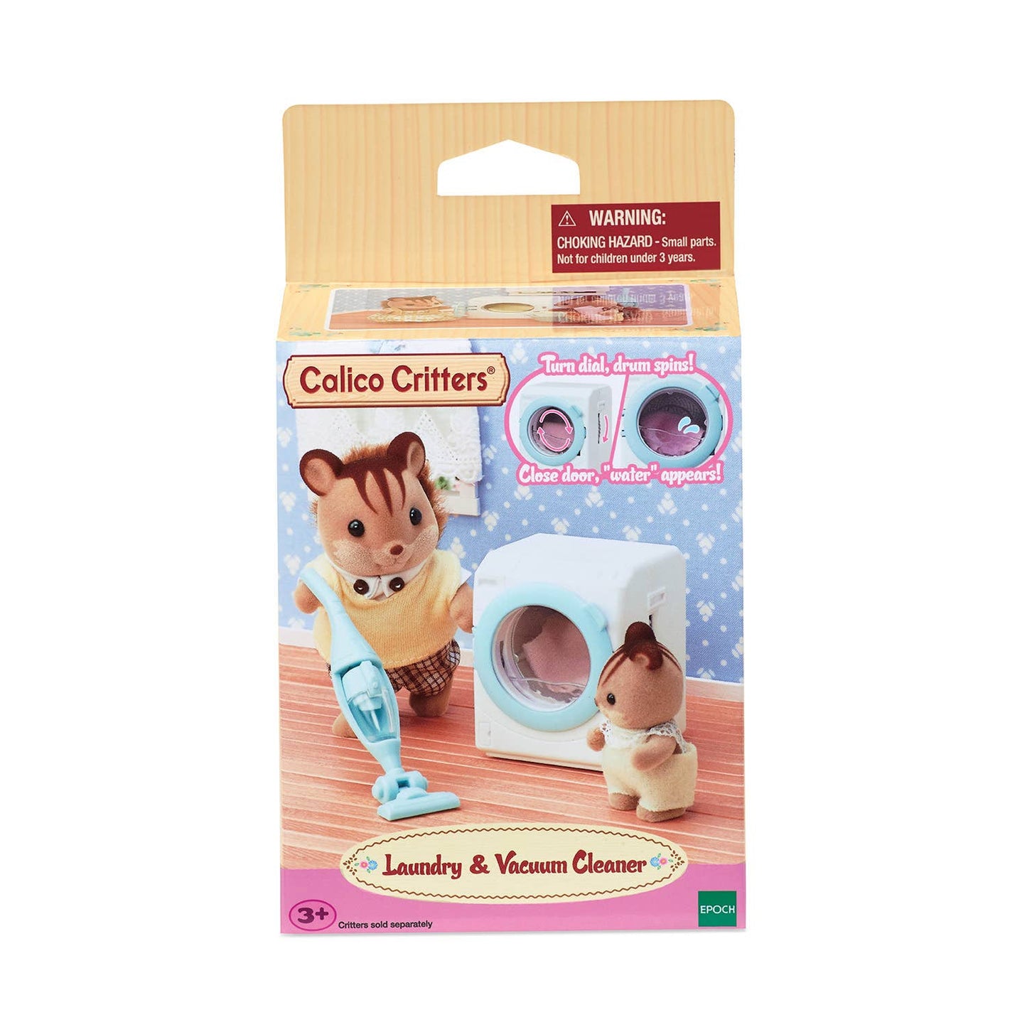 Calico Critters; Dollhouse Furniture, Laundry & Vacuum (Collectible Toys)