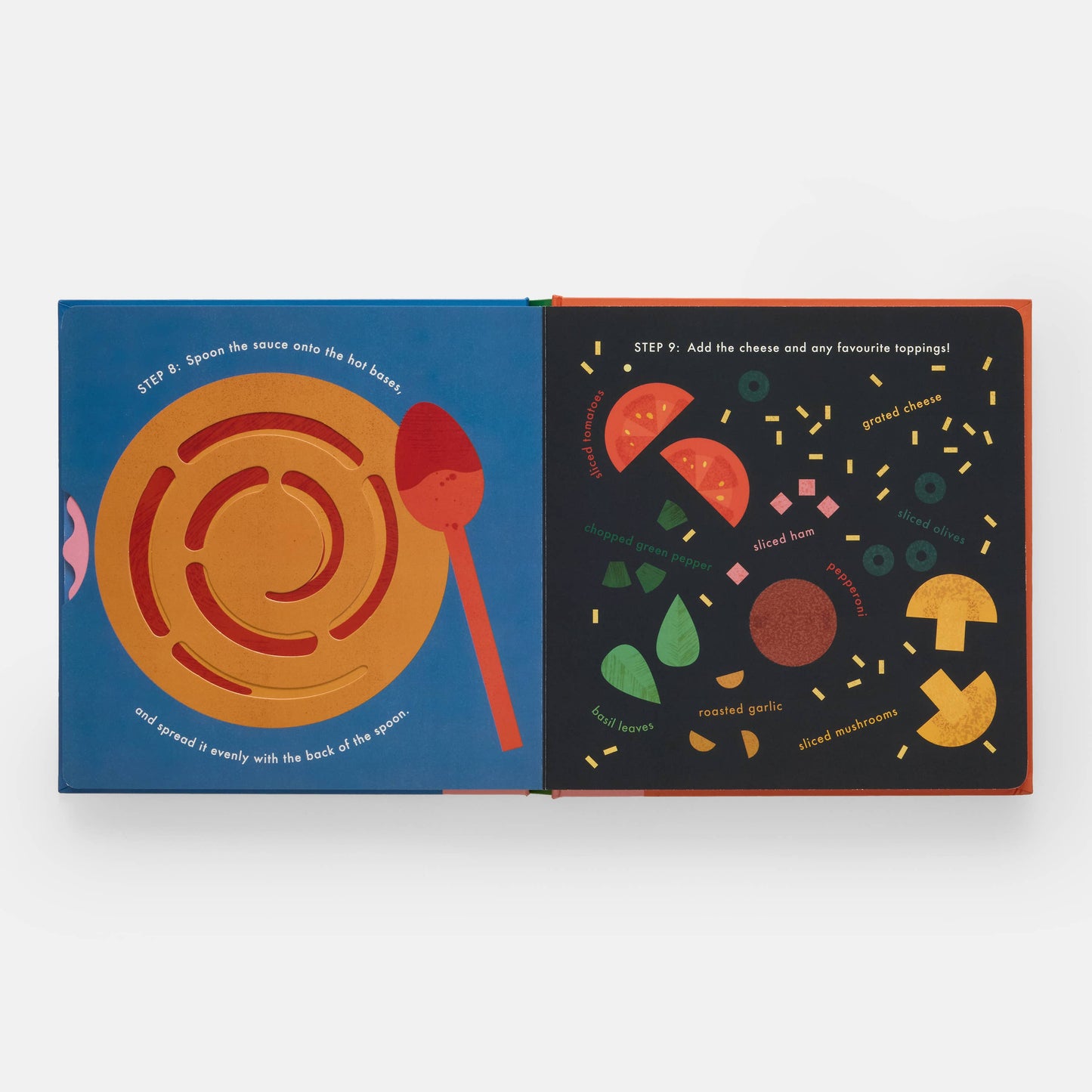 Board Book; Pizza!: An Interactive Recipe Book