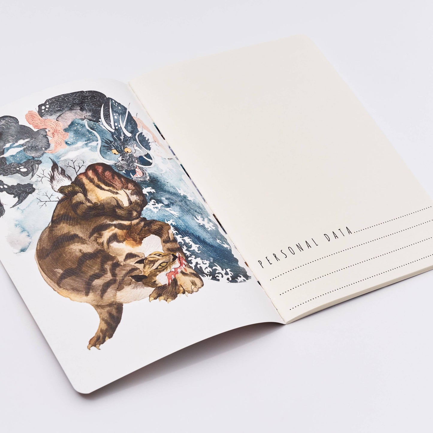 A5 Notebook; Tiger - BV by Bruno Visconti