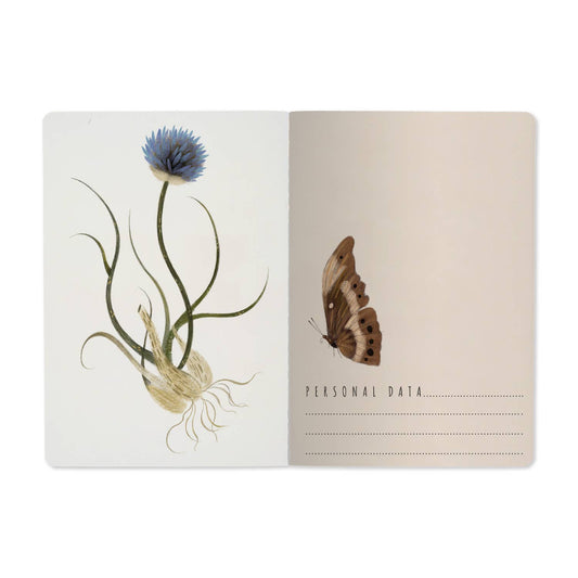 Notebook; Symmetrical Flora - BV by Bruno Visconti