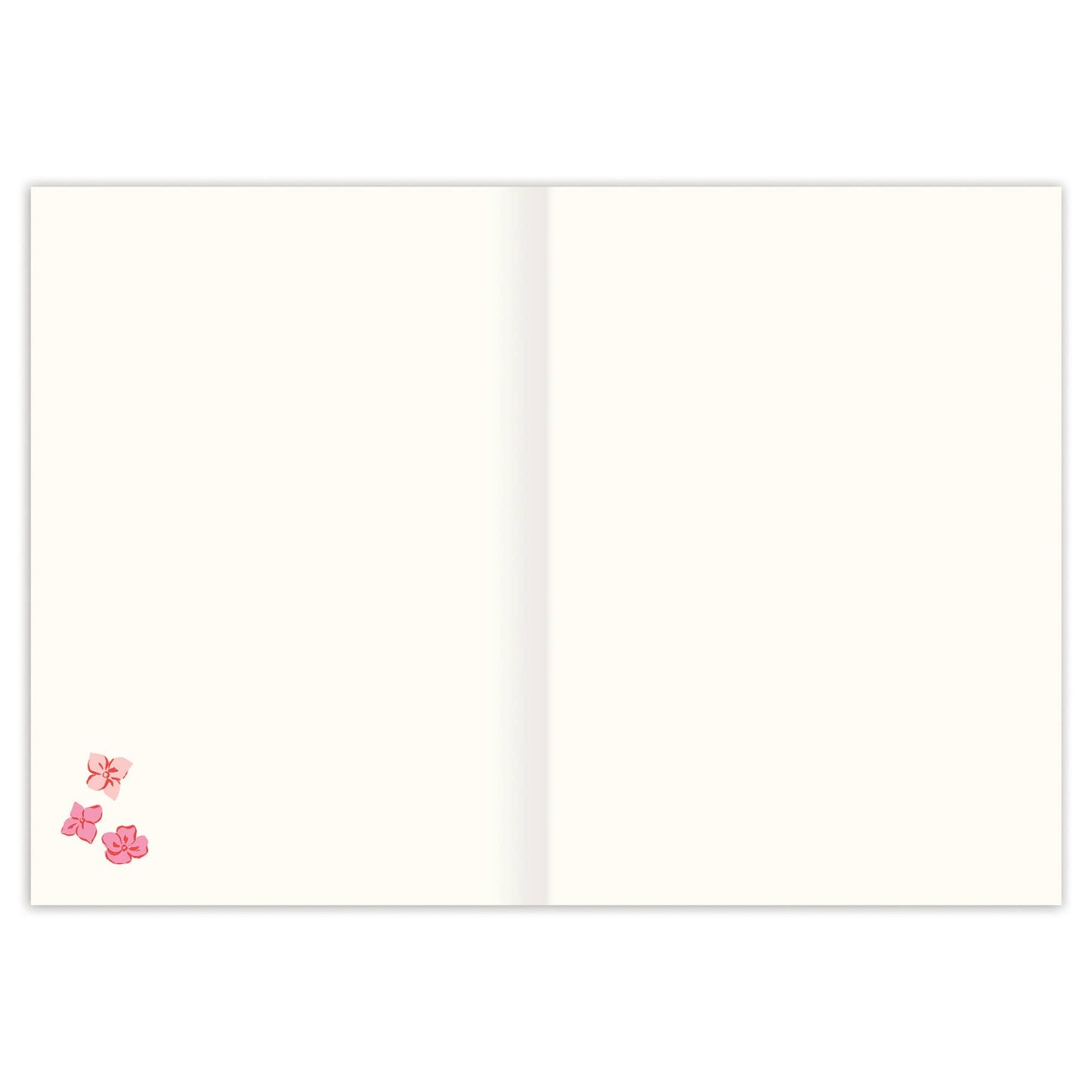 Thank You Card; Bright Florals Vase