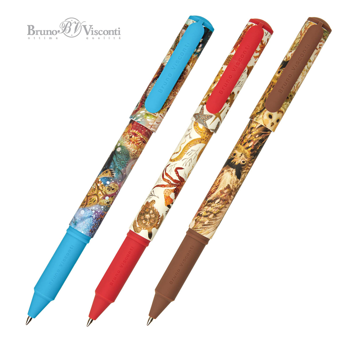 Ballpoint Pens; DreamWrite Fauna Series (Assorted 24-Pack) | BV by Bruno Visconti
