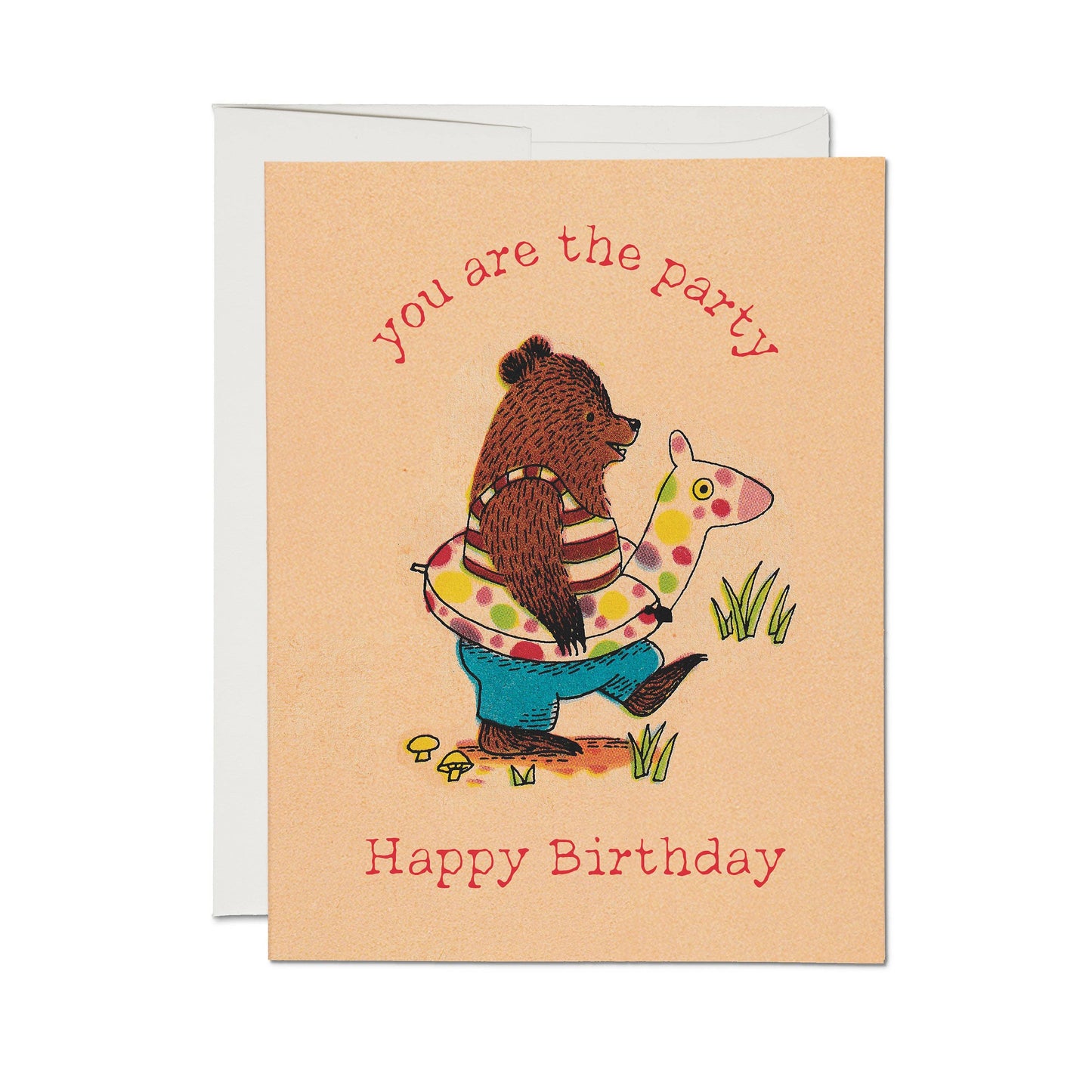 Birthday Card; Richard Scarry You Are the Party