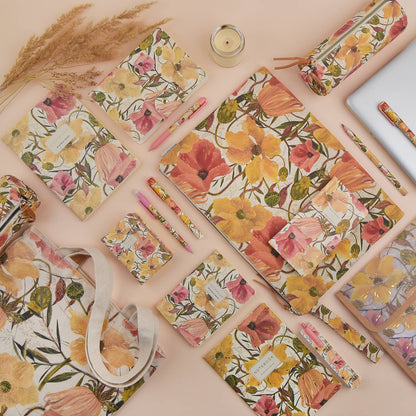 Pencil Pouch; Soft Petals - BV by Bruno Visconti