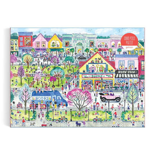 Jigsaw Puzzle; Michael Storrings Book Town (1000 Pieces)