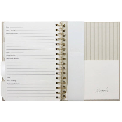 Prompted Journal; Newlywed One Line A Day - Wedding