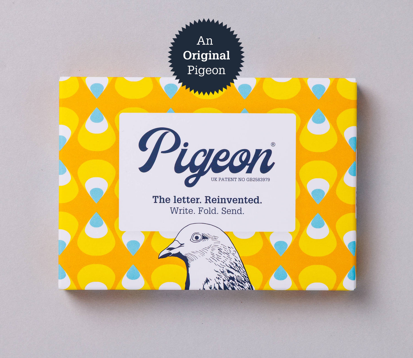 Folding Stationery Letter Set; Pencil Pigeon