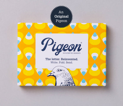 Folding Stationery Letter Set; Pencil Pigeon